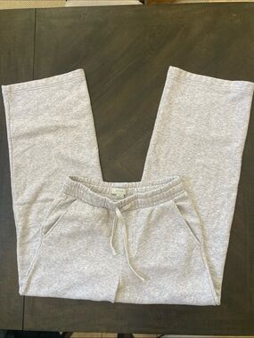 Cotton On Men’s  Light Gray Sweatpants with Drawstring